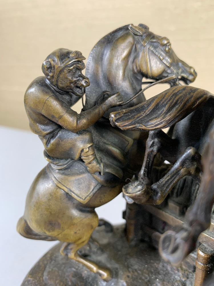 Bronze sculpture by Gayrard
