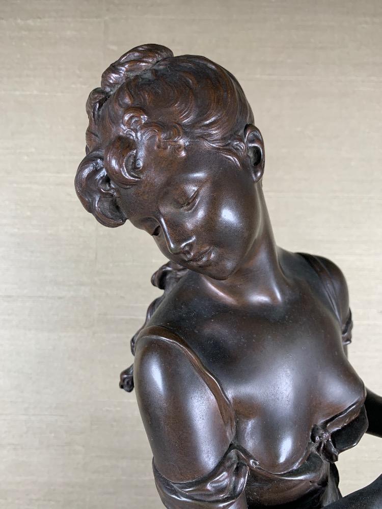 Bronze sculpture by H. Moreau 