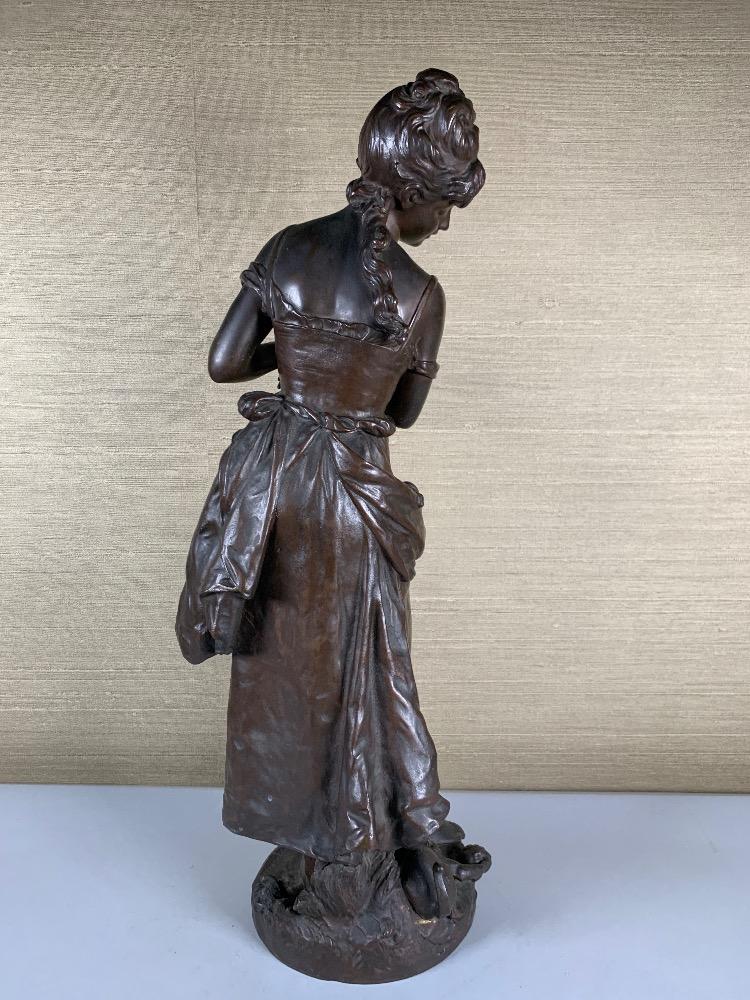 Bronze sculpture by H. Moreau 