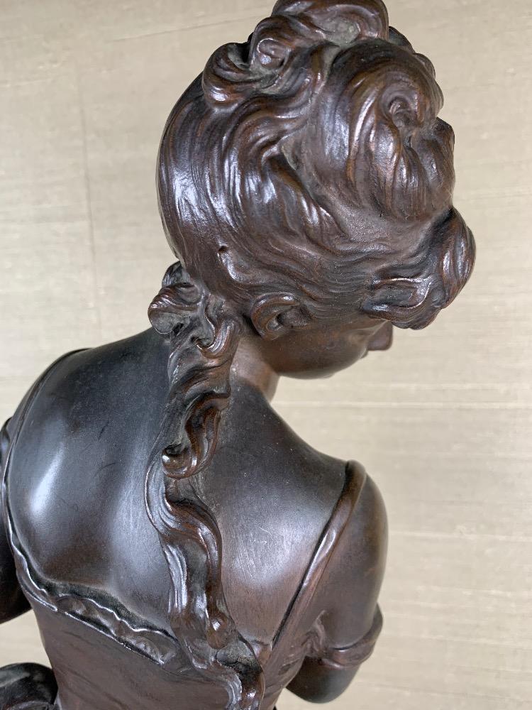 Bronze sculpture by H. Moreau 