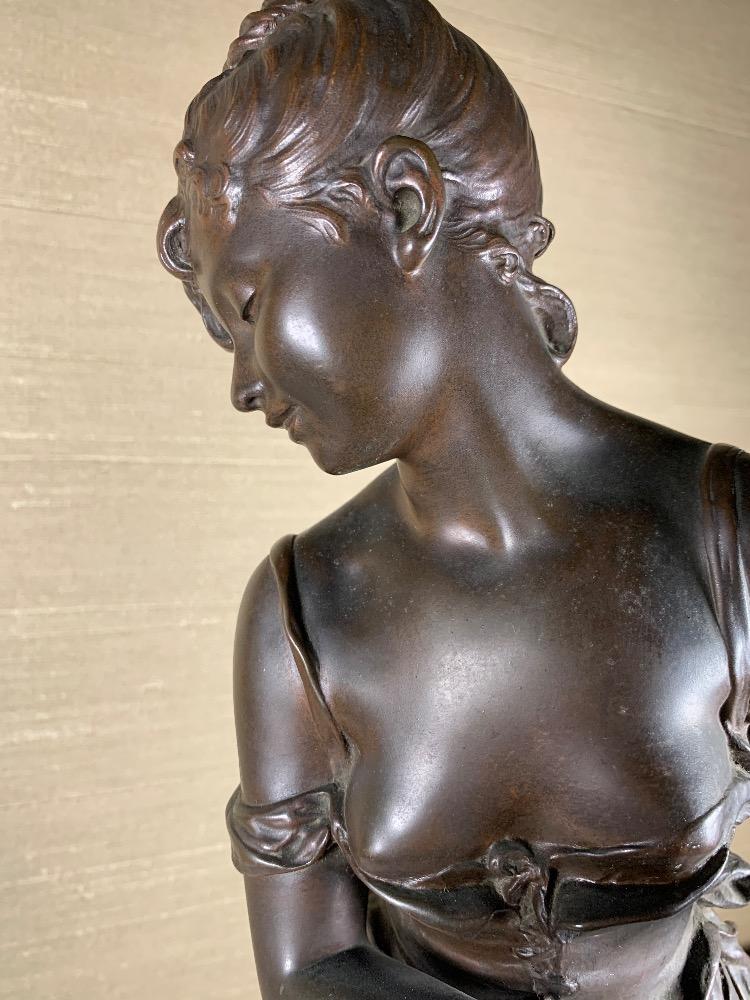 Bronze sculpture by H. Moreau 