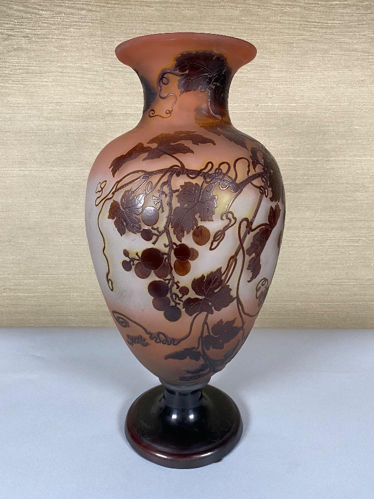Large vase, Gallé 