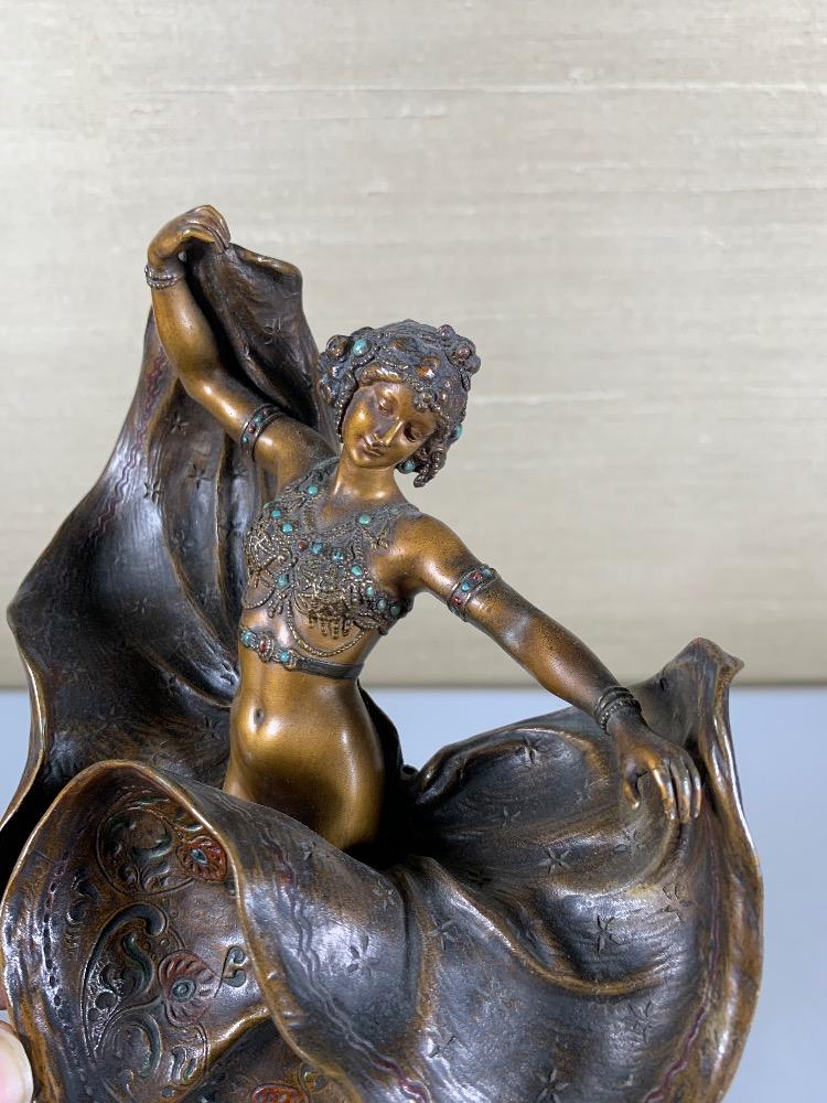 Vienna coldpainted bronze